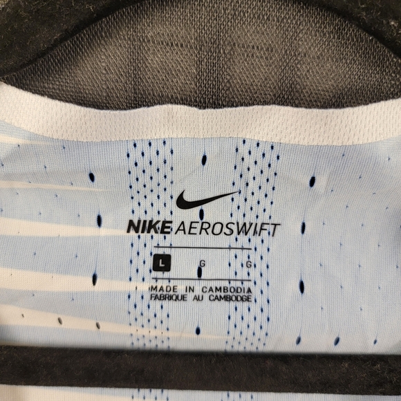 Nike Dri-fit ADV Team USA Aeroswift Men's Running Tank- Red And Blue Size L - Picture 3 of 6